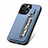 Funda Silicona Carcasa Ultrafina Goma con Magnetico S05D para Apple iPhone 15 Pro Max