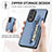 Funda Silicona Carcasa Ultrafina Goma con Magnetico S06D para Huawei Honor 80 Pro Flat 5G