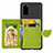 Funda Silicona Carcasa Ultrafina Goma con Magnetico S06D para Samsung Galaxy S20 5G