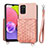 Funda Silicona Carcasa Ultrafina Goma con Magnetico S07D para Samsung Galaxy A02s