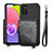 Funda Silicona Carcasa Ultrafina Goma con Magnetico S07D para Samsung Galaxy M02s