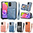 Funda Silicona Carcasa Ultrafina Goma con Magnetico S07D para Samsung Galaxy M02s