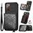 Funda Silicona Carcasa Ultrafina Goma con Magnetico S08D para Samsung Galaxy S20 FE 4G