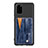 Funda Silicona Carcasa Ultrafina Goma con Magnetico S08D para Samsung Galaxy S20 Plus