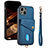 Funda Silicona Carcasa Ultrafina Goma con Magnetico S09D para Apple iPhone 13