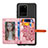 Funda Silicona Carcasa Ultrafina Goma con Magnetico S09D para Samsung Galaxy S20 Ultra 5G