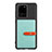 Funda Silicona Carcasa Ultrafina Goma con Magnetico S12D para Samsung Galaxy S20 Ultra