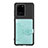 Funda Silicona Carcasa Ultrafina Goma con Magnetico S13D para Samsung Galaxy S20 Ultra 5G