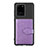 Funda Silicona Carcasa Ultrafina Goma con Magnetico S13D para Samsung Galaxy S20 Ultra 5G