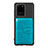 Funda Silicona Carcasa Ultrafina Goma con Magnetico S14D para Samsung Galaxy S20 Ultra 5G