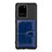 Funda Silicona Carcasa Ultrafina Goma con Magnetico S14D para Samsung Galaxy S20 Ultra 5G