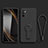 Funda Silicona Carcasa Ultrafina Goma con Soporte para Xiaomi Redmi Note 10 5G
