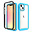 Funda Silicona Carcasa Ultrafina Goma Frontal y Trasera 360 Grados para Apple iPhone 13 Mini