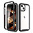 Funda Silicona Carcasa Ultrafina Goma Frontal y Trasera 360 Grados para Apple iPhone 15 Plus