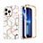 Funda Silicona Carcasa Ultrafina Goma Frontal y Trasera 360 Grados YJ3 para Apple iPhone 13 Pro