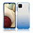 Funda Silicona Carcasa Ultrafina Transparente Goma Frontal y Trasera 360 Grados Gradiente JX1 para Samsung Galaxy A12 5G