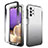 Funda Silicona Carcasa Ultrafina Transparente Goma Frontal y Trasera 360 Grados Gradiente JX1 para Samsung Galaxy A32 4G