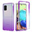 Funda Silicona Carcasa Ultrafina Transparente Goma Frontal y Trasera 360 Grados Gradiente JX1 para Samsung Galaxy A71 4G A715