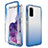 Funda Silicona Carcasa Ultrafina Transparente Goma Frontal y Trasera 360 Grados Gradiente JX1 para Samsung Galaxy S20 5G