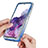 Funda Silicona Carcasa Ultrafina Transparente Goma Frontal y Trasera 360 Grados Gradiente JX1 para Samsung Galaxy S20 5G