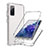 Funda Silicona Carcasa Ultrafina Transparente Goma Frontal y Trasera 360 Grados Gradiente JX1 para Samsung Galaxy S20 FE 4G