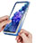 Funda Silicona Carcasa Ultrafina Transparente Goma Frontal y Trasera 360 Grados Gradiente JX1 para Samsung Galaxy S20 FE 4G