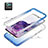 Funda Silicona Carcasa Ultrafina Transparente Goma Frontal y Trasera 360 Grados Gradiente JX1 para Samsung Galaxy S20 Plus