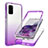 Funda Silicona Carcasa Ultrafina Transparente Goma Frontal y Trasera 360 Grados Gradiente JX1 para Samsung Galaxy S20 Plus