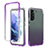 Funda Silicona Carcasa Ultrafina Transparente Goma Frontal y Trasera 360 Grados Gradiente M01 para Samsung Galaxy S21 5G