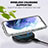 Funda Silicona Carcasa Ultrafina Transparente Goma Frontal y Trasera 360 Grados Gradiente M01 para Samsung Galaxy S21 5G