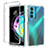 Funda Silicona Carcasa Ultrafina Transparente Goma Frontal y Trasera 360 Grados Gradiente para Motorola Moto Edge 20 5G