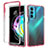 Funda Silicona Carcasa Ultrafina Transparente Goma Frontal y Trasera 360 Grados Gradiente para Motorola Moto Edge 20 5G