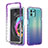 Funda Silicona Carcasa Ultrafina Transparente Goma Frontal y Trasera 360 Grados Gradiente para Motorola Moto Edge 20 Lite 5G