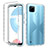 Funda Silicona Carcasa Ultrafina Transparente Goma Frontal y Trasera 360 Grados Gradiente para Realme C21Y