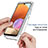 Funda Silicona Carcasa Ultrafina Transparente Goma Frontal y Trasera 360 Grados Gradiente para Samsung Galaxy A32 4G