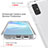 Funda Silicona Carcasa Ultrafina Transparente Goma Frontal y Trasera 360 Grados Gradiente para Samsung Galaxy S20 Plus