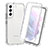 Funda Silicona Carcasa Ultrafina Transparente Goma Frontal y Trasera 360 Grados Gradiente para Samsung Galaxy S22 5G