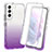 Funda Silicona Carcasa Ultrafina Transparente Goma Frontal y Trasera 360 Grados Gradiente para Samsung Galaxy S22 Plus 5G