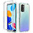 Funda Silicona Carcasa Ultrafina Transparente Goma Frontal y Trasera 360 Grados Gradiente para Xiaomi Redmi Note 11 Pro 4G