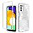 Funda Silicona Carcasa Ultrafina Transparente Goma Frontal y Trasera 360 Grados JX3 para Samsung Galaxy A03s