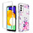 Funda Silicona Carcasa Ultrafina Transparente Goma Frontal y Trasera 360 Grados JX3 para Samsung Galaxy F02S SM-E025F