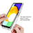 Funda Silicona Carcasa Ultrafina Transparente Goma Frontal y Trasera 360 Grados JX4 para Samsung Galaxy A02s