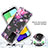 Funda Silicona Carcasa Ultrafina Transparente Goma Frontal y Trasera 360 Grados JX4 para Samsung Galaxy M02s