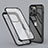 Funda Silicona Carcasa Ultrafina Transparente Goma Frontal y Trasera 360 Grados LK1 para Apple iPhone 15 Pro Max