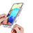 Funda Silicona Carcasa Ultrafina Transparente Goma Frontal y Trasera 360 Grados para Samsung Galaxy A71 4G A715