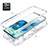 Funda Silicona Carcasa Ultrafina Transparente Goma Frontal y Trasera 360 Grados para Samsung Galaxy S20 5G