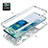 Funda Silicona Carcasa Ultrafina Transparente Goma Frontal y Trasera 360 Grados para Samsung Galaxy S20 Plus