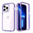 Funda Silicona Carcasa Ultrafina Transparente Goma Frontal y Trasera 360 Grados YJ1 para Apple iPhone 13 Pro Max