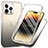 Funda Silicona Carcasa Ultrafina Transparente Goma Frontal y Trasera 360 Grados ZJ1 para Apple iPhone 13 Pro