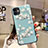 Funda Silicona Gel Goma Flores Carcasa H07 para Apple iPhone 11